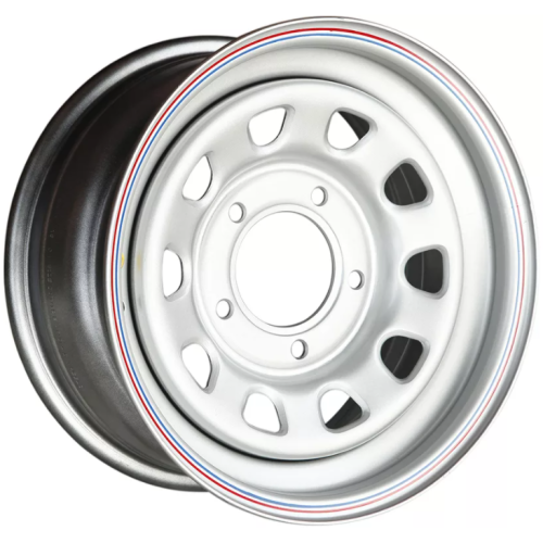 Диски Off Road Wheels Niva 7x15 5*139.7 ET25 DIA98.5 Silver Штампованный купить с бесплатной доставкой в пункты выдачи в Петербурге
